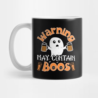 Warning May Contain Boos Mug